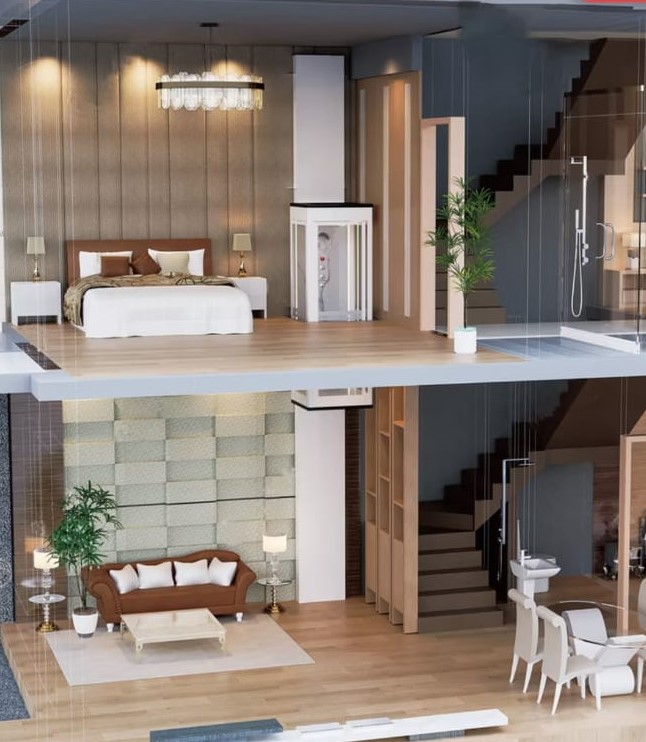 Funcionamento do Elevador Residencial